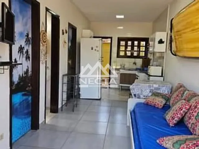 Apartamento com 49m² 2 quartos e 1 banheiro, à venda, no bairro Lagoinha em Ubatuba