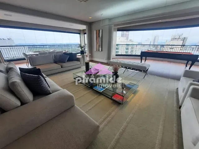 Apartamento com 410m² 3 quartos e 4 banheiros, à venda, no bairro Jardim Aquarius em São José dos Campos