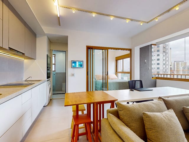 Apartamento com 38m² 1 quarto e 1 banheiro, à venda, no bairro Butantã em São Paulo