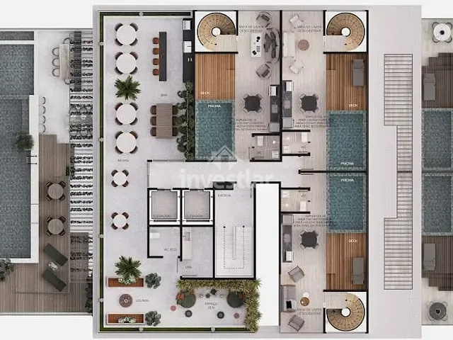 Apartamento 2 quartos e 1 banheiro, à venda, no bairro Bessa em João Pessoa