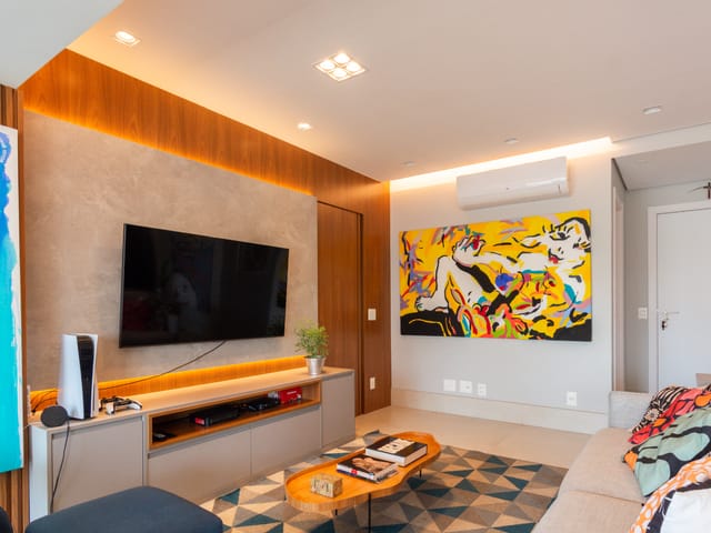 Apartamento com 133m² 3 quartos e 5 banheiros, à venda, no bairro Mirandópolis em São Paulo