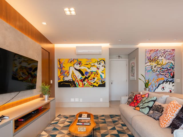 Apartamento com 133m² 3 quartos e 5 banheiros, à venda, no bairro Mirandópolis em São Paulo