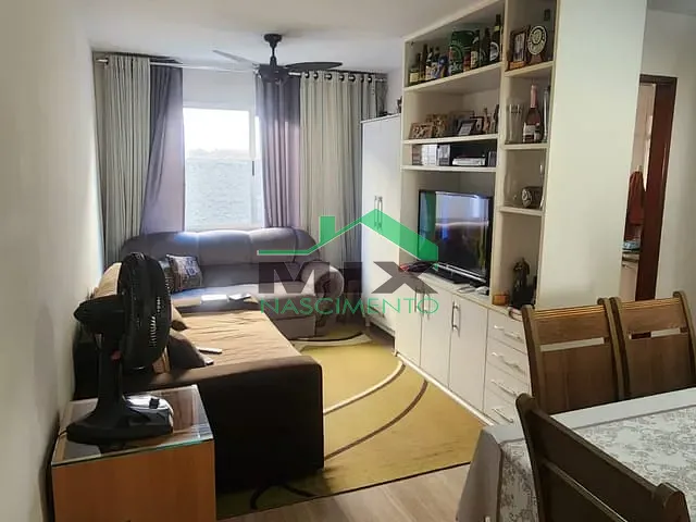 Apartamento com 60m² 2 quartos e 1 banheiro, à venda, no bairro Taboão em São Bernardo do Campo