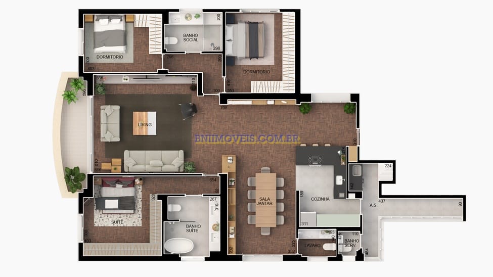 Apartamento, 3 quartos, 176 m² - Foto 10