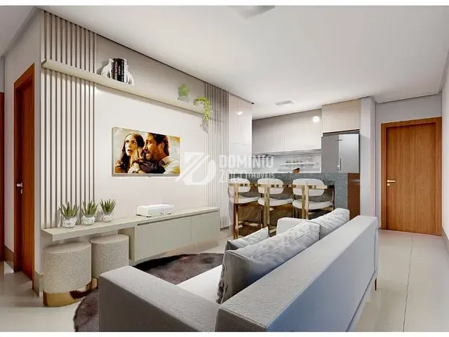 Apartamento 2 quartos e 2 banheiros, à venda, no bairro Nossa Senhora da Abadia em Uberaba