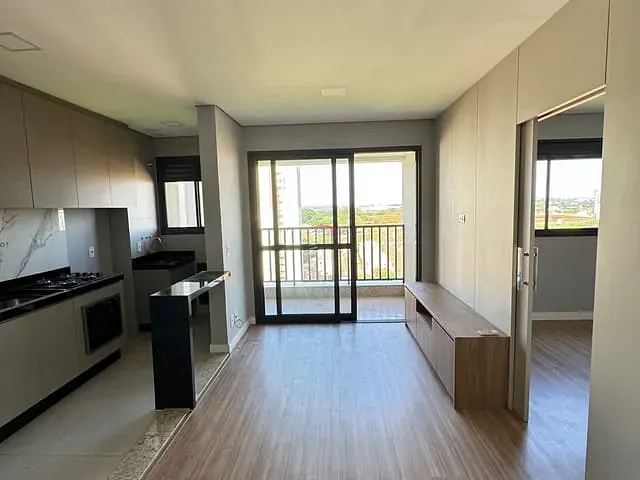 Apartamento 1 quarto e 2 banheiros, à venda, no bairro Gleba Fazenda Palhano em Londrina