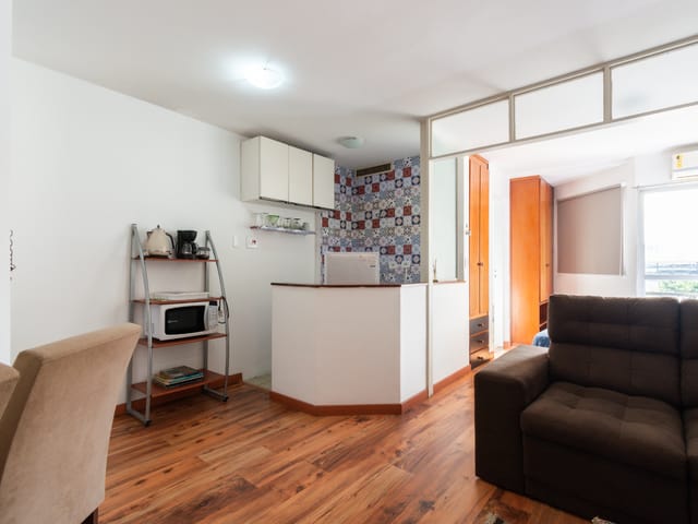 Apartamento com 32m² 1 quarto e 1 banheiro, à venda, no bairro Moema em São Paulo