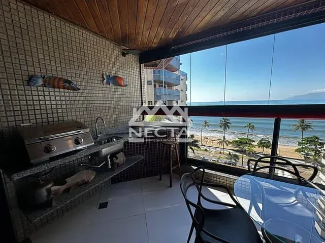 Apartamento com 204m² 4 quartos e 3 banheiros, à venda, no bairro Martim de Sá em Caraguatatuba