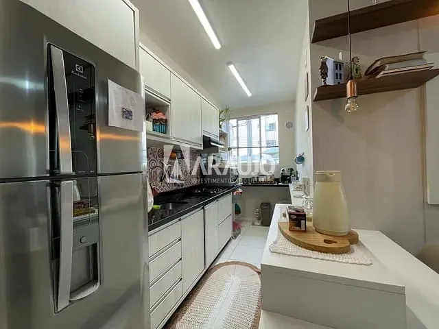 Apartamento com 54m² 2 quartos e 1 banheiro, à venda, no bairro Murta em Itajaí