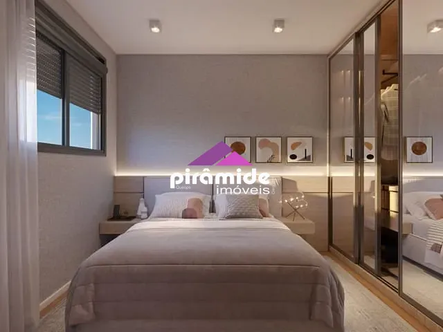 Apartamento com 54m² 2 quartos e 2 banheiros, à venda, no bairro Jardim das Indústrias em São José dos Campos