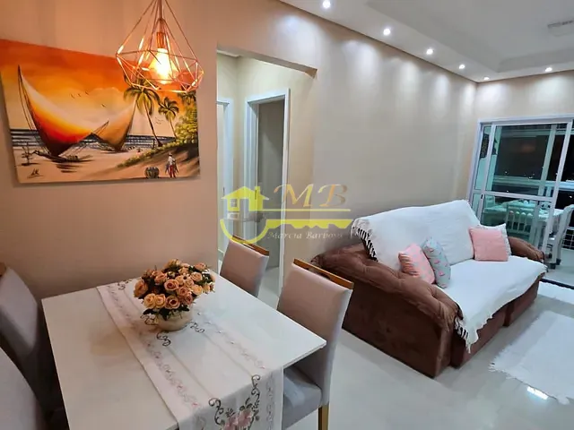 Apartamento 2 quartos e 2 banheiros, à venda, no bairro Vila Atlântica em Mongaguá
