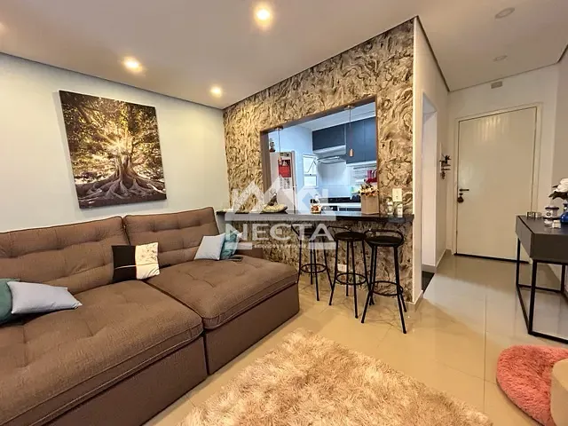 Apartamento com 89m² 2 quartos e 2 banheiros, à venda, no bairro Cidade Jardim em Caraguatatuba