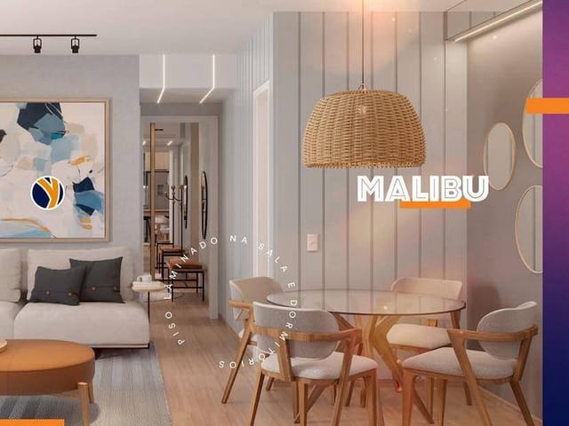 Foto do Apartamento - Ed. Malibu - *DIREITOS* + SALDO DEVEDOR - Apartamento a venda com 2 dormitórios (1 suíte), 1 vaga - Aurora, Londrina/ PR | Premier Imóveis