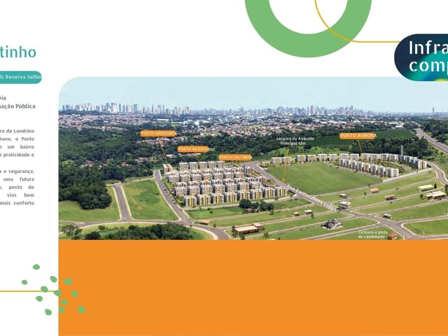 Apartamento 2 quartos e 1 banheiro, à venda, no bairro reserva saltinho em Londrina