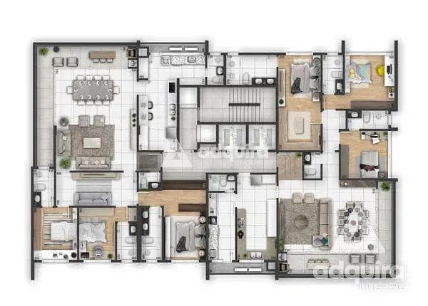 Apartamento, 3 quartos, 192 m² - Foto 4