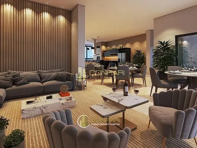Apartamento com 190m² 3 quartos e 4 banheiros, à venda, no bairro Centro em Itapema