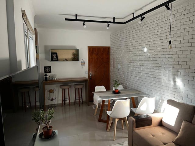 Apartamento 2 quartos e 2 banheiros, à venda, no bairro Parque das Nações em Santo André