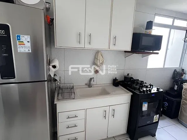 Apartamento com 40m² 2 quartos e 1 banheiro, à venda, no bairro Cajazeiras de Abrantes (Abrantes) em Camaçari