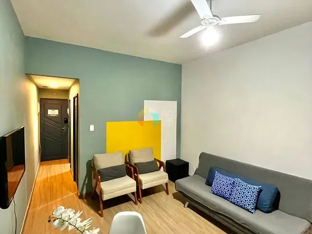 Apartamento com 36m² 1 quarto e 1 banheiro, à venda, no bairro Copacabana em Rio de Janeiro