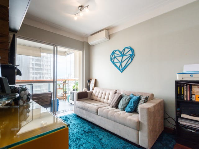 Apartamento com 47m² 1 quarto e 1 banheiro, à venda, no bairro Chácara Klabin. em São Paulo