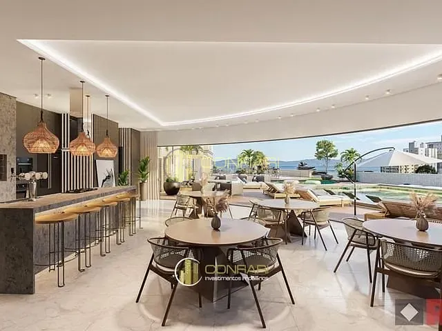 Apartamento com 110m² 2 quartos e 3 banheiros, à venda, no bairro Centro em Itapema