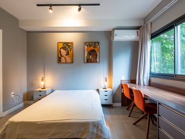 Apartamento com 25m² 1 quarto e 1 banheiro, à venda, no bairro Moema em São Paulo