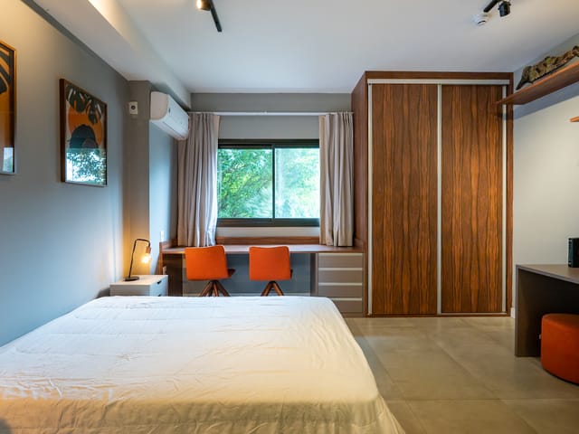 Apartamento com 25m² 1 quarto e 1 banheiro, à venda, no bairro Moema em São Paulo