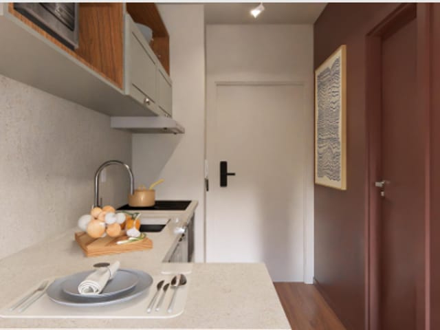 Apartamento com 25m² 1 quarto e 1 banheiro, à venda, no bairro Vila Olímpia em São Paulo