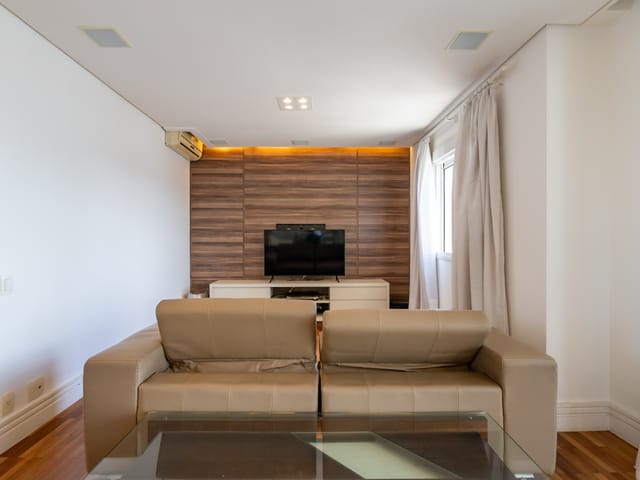 Apartamento com 168m² 3 quartos e 5 banheiros, à venda, no bairro Brooklin em São Paulo
