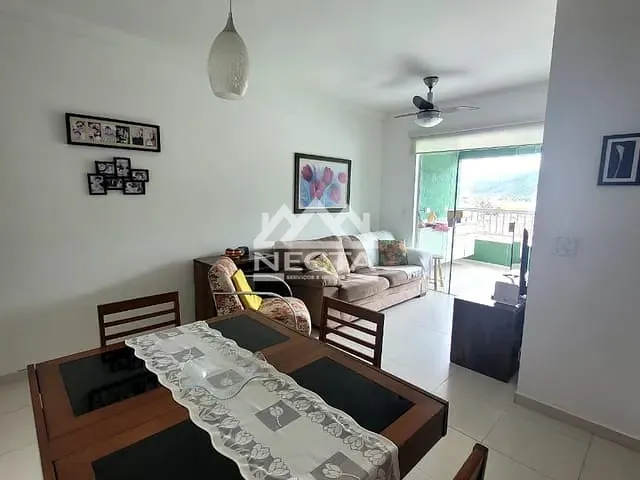 Apartamento com 89m² 3 quartos e 2 banheiros, à venda, no bairro Indaiá em Caraguatatuba