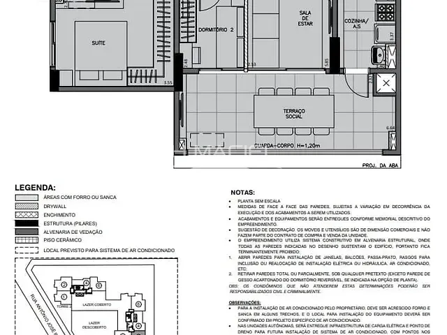 Apartamento com 80m² 2 quartos e 1 banheiro, à venda, no bairro Bonfim em Campinas
