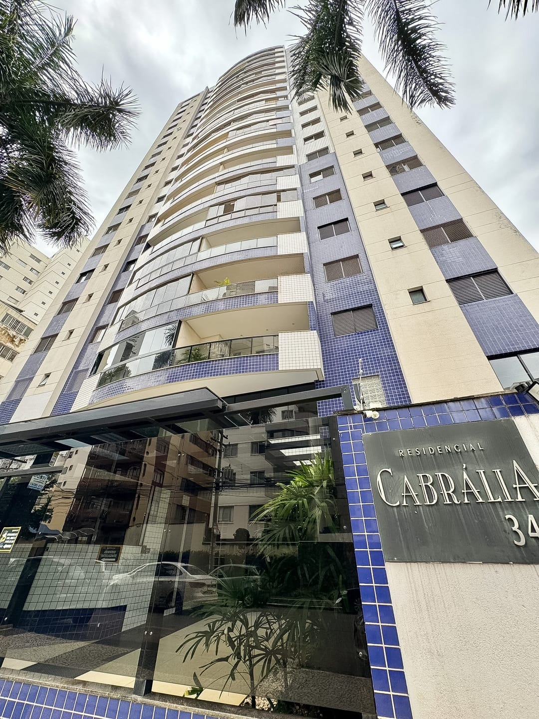 Apartamento à venda com 130 m2, 3 suítes, Residencial Cabralia no Setor Oeste, Goiânia, GO