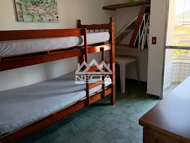 Apartamento com 70m² 2 quartos e 2 banheiros, para alugar, no bairro Martim de Sá em Caraguatatuba
