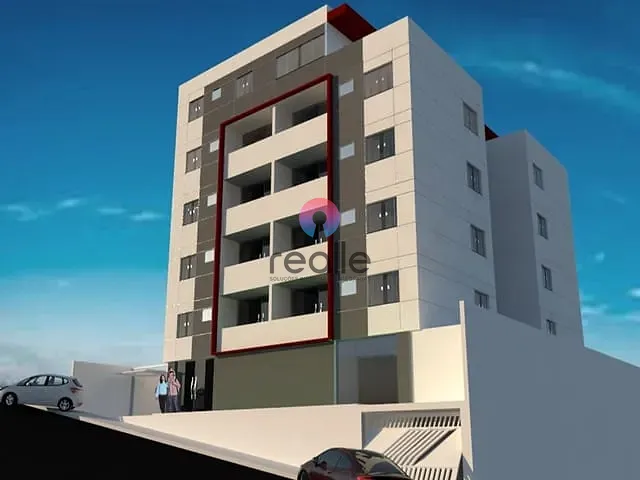 Apartamento com 550m² 2 quartos e 2 banheiros, à venda, no bairro São Lucas em Belo Horizonte