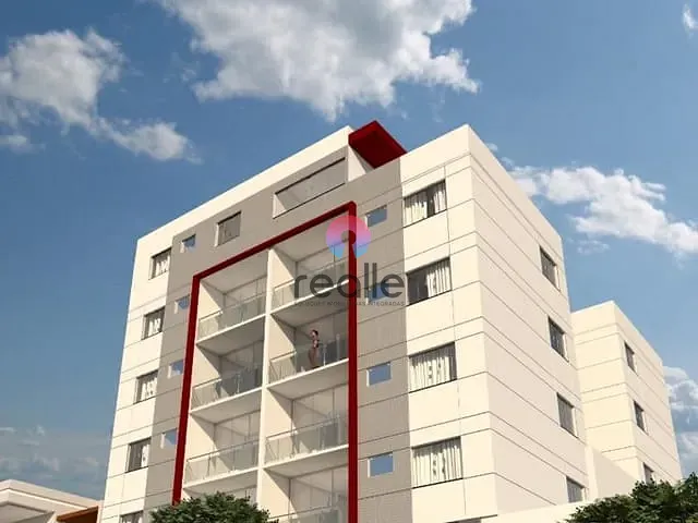Apartamento com 550m² 2 quartos e 2 banheiros, à venda, no bairro São Lucas em Belo Horizonte