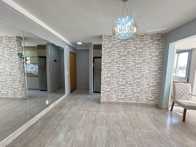 Foto do Apartamento - Apartamento semi mobiliado à venda, Condomínio Parque América Havaí, Aparecida de Goiânia, GO | Imobiliária Top