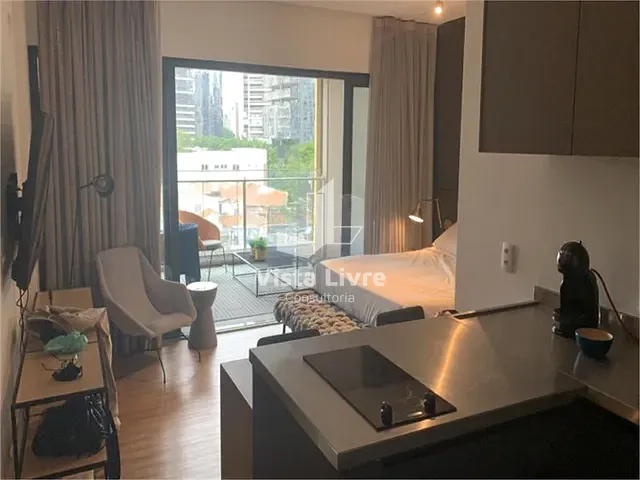 Apartamento com 52m² 1 quarto e 2 banheiros, à venda, no bairro Vila Nova Conceição em São Paulo