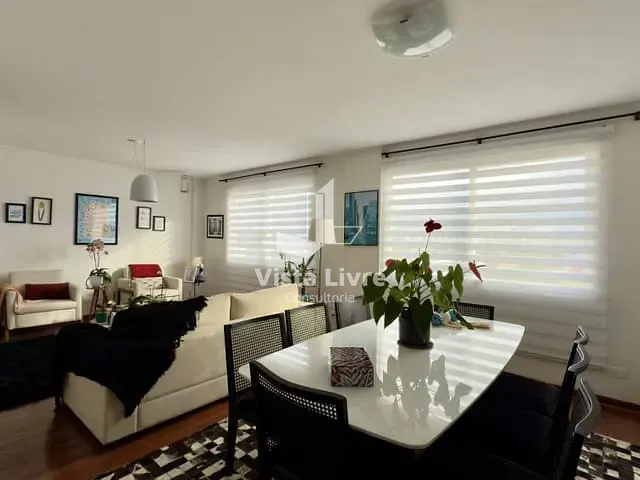 Apartamento com 121m² 3 quartos e 3 banheiros, à venda, no bairro Indianópolis em São Paulo