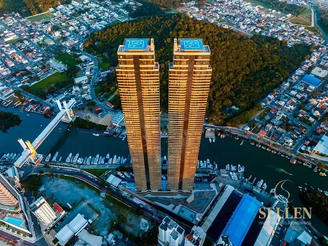 Apartamento com 356m² 4 quartos e 5 banheiros, à venda, no bairro Barra Sul em Balneário Camboriú