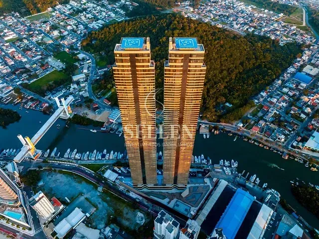 Apartamento com 356m² 4 quartos e 5 banheiros, à venda, no bairro Barra Sul em Balneário Camboriú