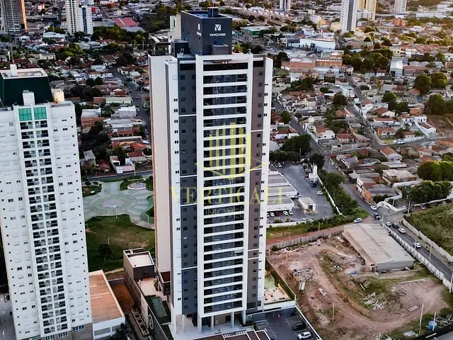 Apartamento com 52m² 1 quarto e 2 banheiros, à venda, no bairro Jardim Leblon em Cuiabá