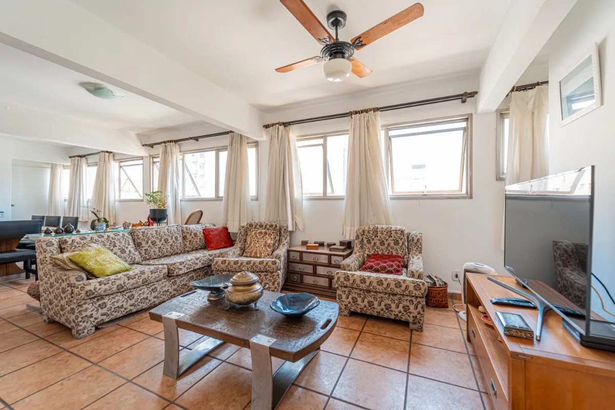 Apartamento para venda em Itaim Bibi com 3 quartos, sendo 1 suíte, 121m²