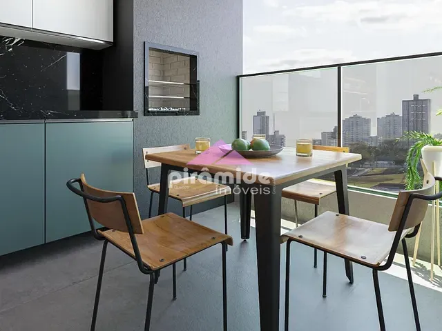 Apartamento com 62m² 2 quartos e 2 banheiros, à venda, no bairro Jardim Oswaldo Cruz em São José dos Campos