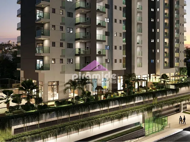 Apartamento com 62m² 2 quartos e 2 banheiros, à venda, no bairro Jardim Oswaldo Cruz em São José dos Campos