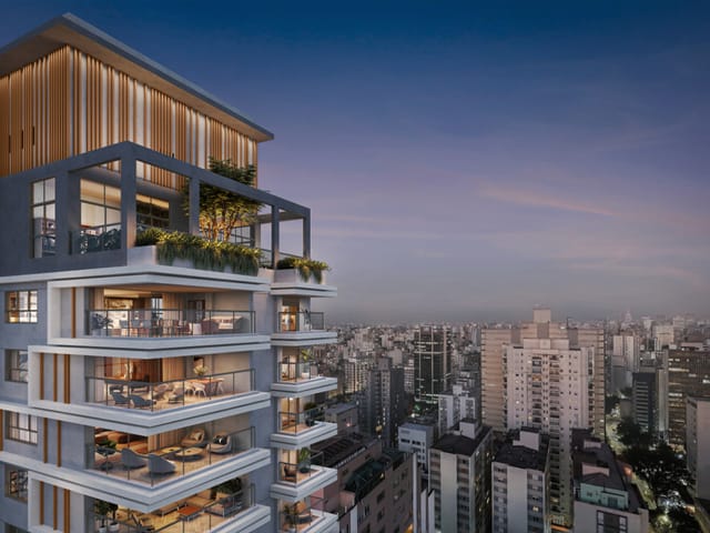 Apartamento com 145m² 2 quartos e 2 banheiros, à venda, no bairro Higienópolis em São Paulo