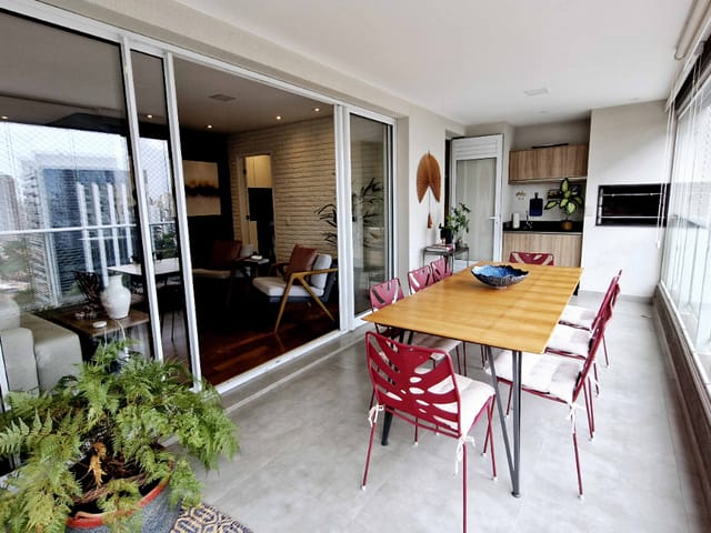 Foto do Apartamento - Apartamento para venda em Cidade Monções com 3 quartos, sendo 3 suítes , 134m² | Correteria Imóveis