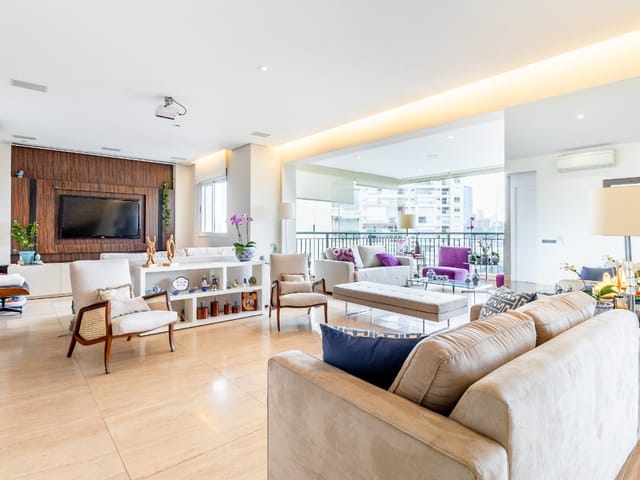 Foto do Apartamento - Apartamento tipo para venda em Vila Gertrudes com 3 quartos, sendo 3 suítes, 205m² | Correteria Imóveis