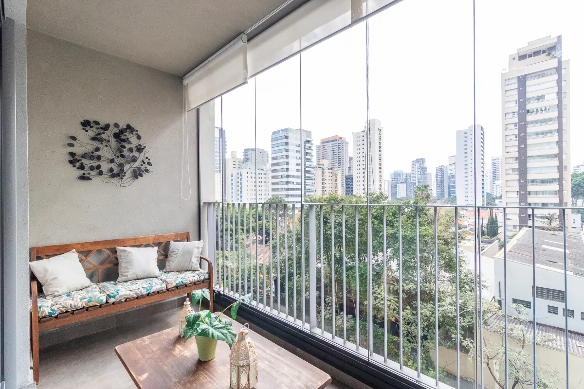 Apartamento para venda em Vila Olímpia com 1 quarto, 35m²