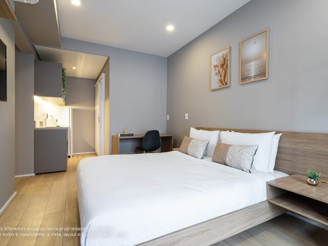 Apartamento com 28m² 1 quarto e 1 banheiro, à venda, no bairro Jardim Paulista em São Paulo