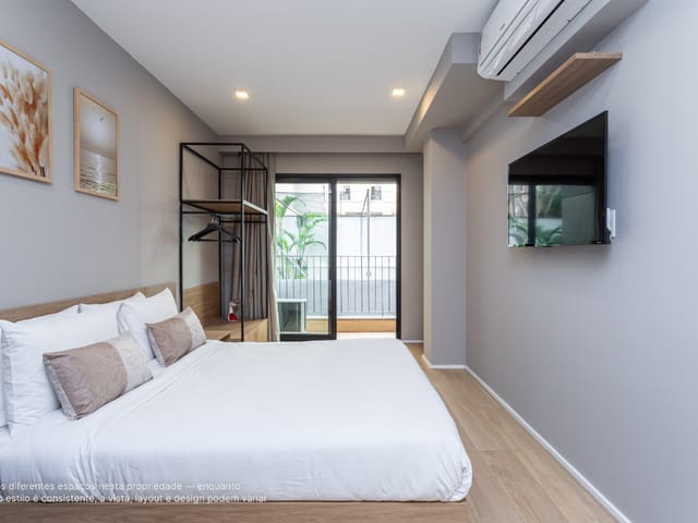 Apartamento com 28m² 1 quarto e 1 banheiro, à venda, no bairro Jardim Paulista em São Paulo